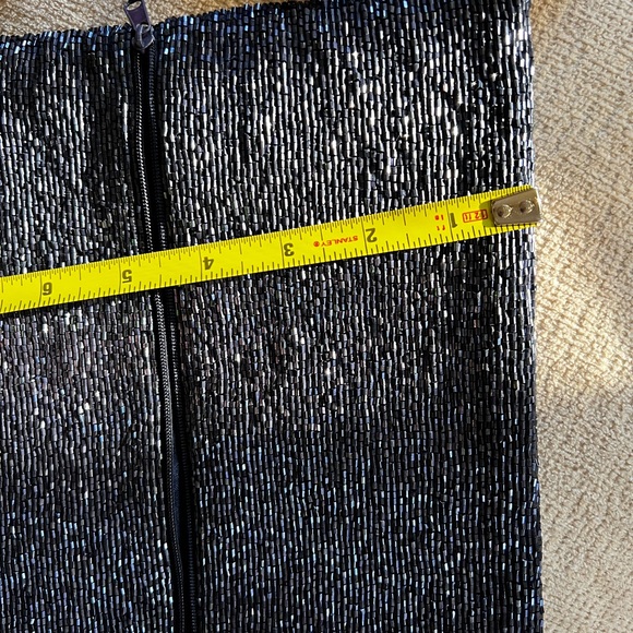 Beautiful special occasion beaded glass clutch. - Picture 3 of 4